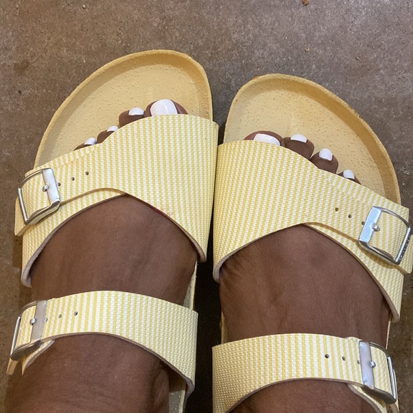 Birk’s levender and white stripes new never worn size 41 - Picture 7 of 8